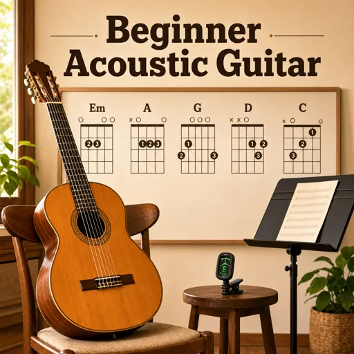 Free Course Image Beginner Acoustic Guitar