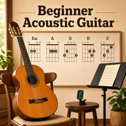 Free Course Image Beginner Acoustic Guitar