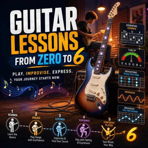Free Course Image Guitar Lessons From Zero To 6