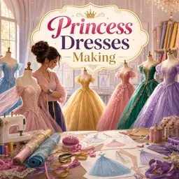 Free Course Image Princess Dresses Making