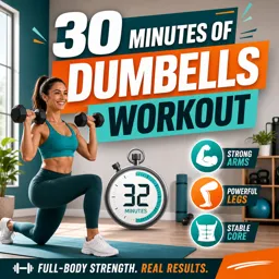 Free Course Image 30 minutes of Dumbells Workout