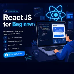 Free Course Image React JS for Beginners