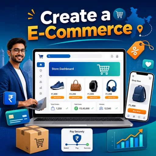 Free Course Image Create a E-Commerce