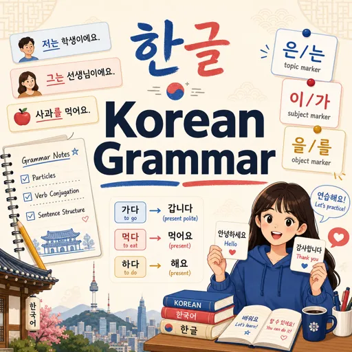 Free Course Image Korean Grammar