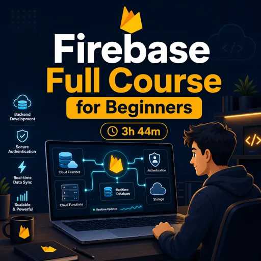 Free Course Image Firebase full course for Beginners