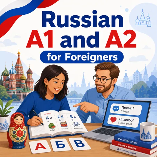 Free Course Image Russian A1 and A2 for Foreigners