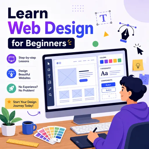 Free Course Image Learn Web Design for Beginners