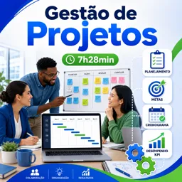 Imagem do Curso gratuito Gestão de Projetos