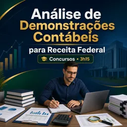 Imagem do Curso gratuito Análise de Demonstrações Contábeis para Receita Federal
