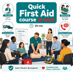 Free Course Image Quick First Aid course at work