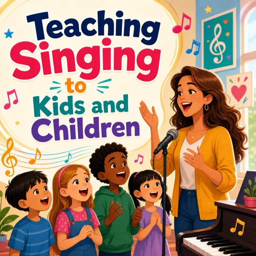 Free Course Image Teaching Singing to Kids and Children