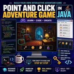 Free Course Image Point and Click Adventure Game in Java