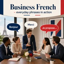 Free Course Image Business French - everyday phrases in action