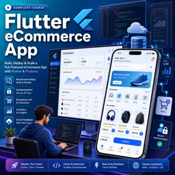 Free Course Image Flutter eCommerce App