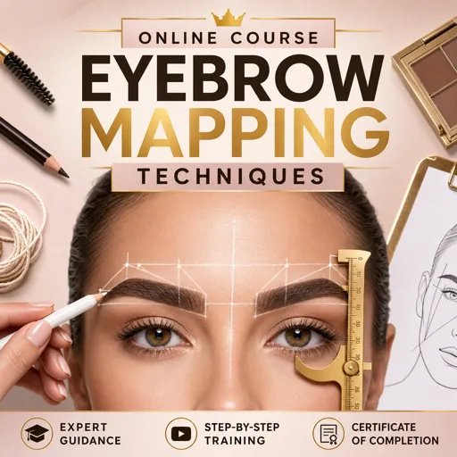 Free Course Image Eyebrow mapping techniques