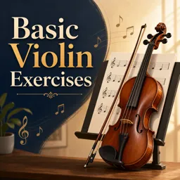 Free Course Image Basic Violin exercises