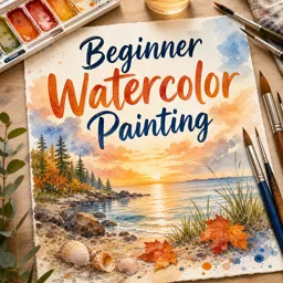 Free Course Image Beginner Watercolor Painting