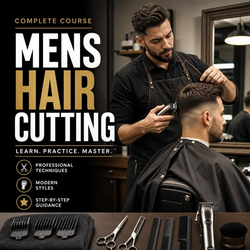 Free Course Image Mens Hair Cutting