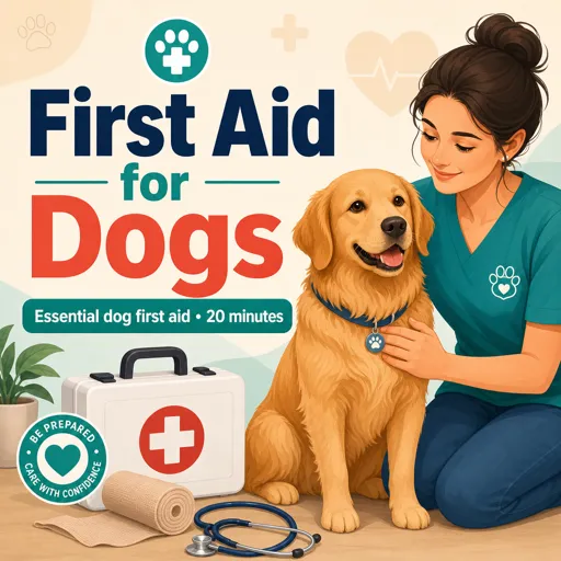 Free Course Image First Aid for Dogs