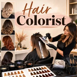 Free Course Image Hair Colorist