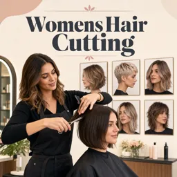 Free Course Image Womens Hair Cutting
