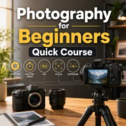 Free Course Image Photography for Beginners Quick Course