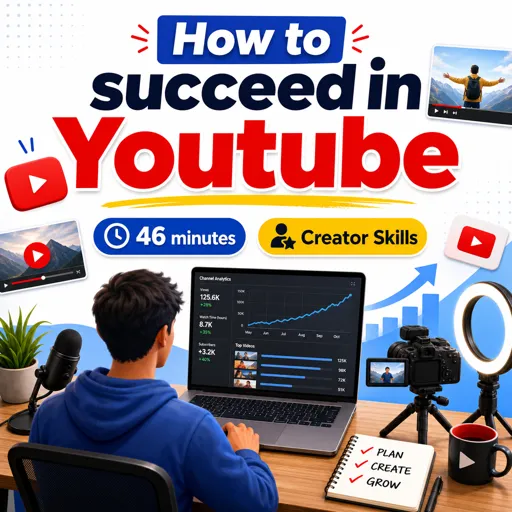 Free Course Image How to succeed in Youtube