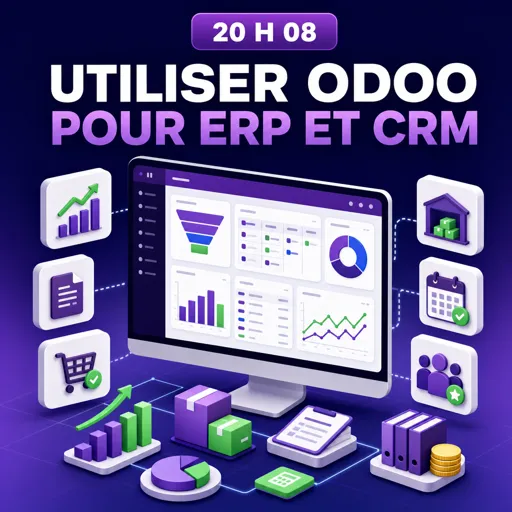 Image de cours gratuite Utiliser Odoo pour ERP et CRM