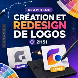 Image de cours gratuite Création et Redesign de Logos
