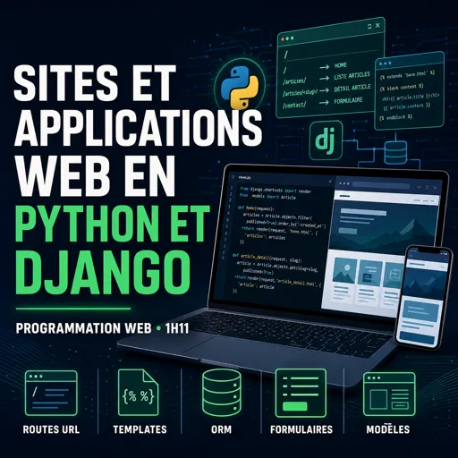 Image de cours gratuite Sites et Applications Web en Python et Django