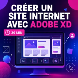 Image de cours gratuite Créer un site internet en utilisant Adobe XD