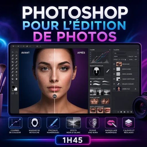 Image de cours gratuite Photoshop pour l'édition de photos