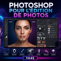 Image de cours gratuite Photoshop pour l'édition de photos