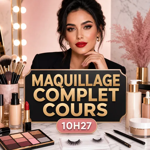 Image de cours gratuite Maquillage complet cours