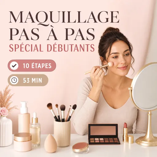 Image de cours gratuite Maquillage pas à pas spécial Débutants