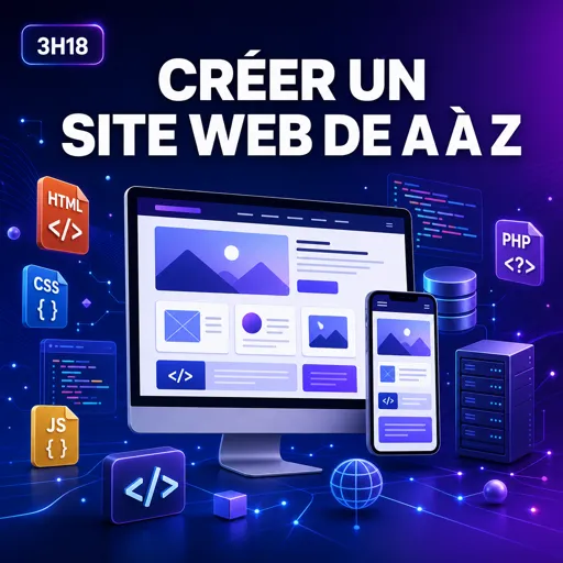 Image de cours gratuite Créer un site web de A à Z