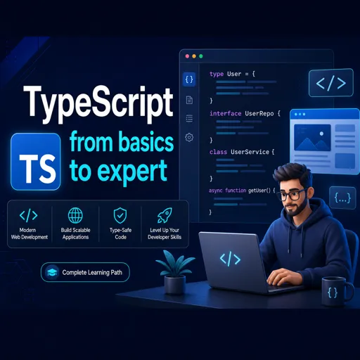 Free Course Image TypeScript from basics to expert