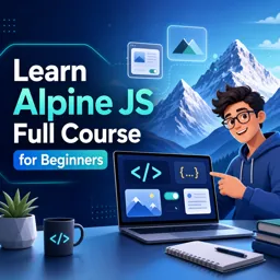 Free Course Image Learn Alpine JS Full Course for Beginners