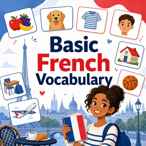 Free Course Image Basic French Vocabulary