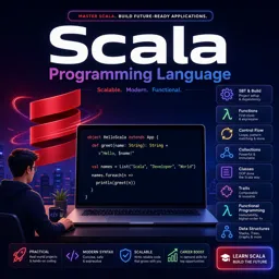 Free Course Image Scala Programming Language