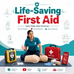 Free Course Image Life-Saving First Aid