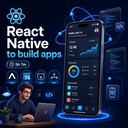 Free Course Image React Native to build apps