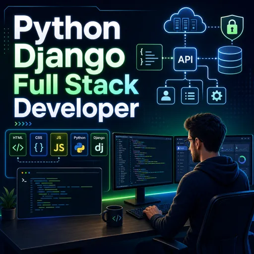 Free Course Image Python Django Full Stack Developer