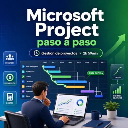 Imagen del curso gratis Microsoft Project paso a paso
