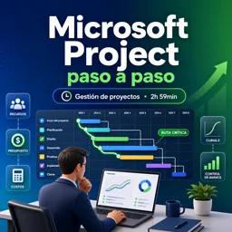 Imagen del curso gratis Microsoft Project paso a paso