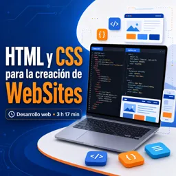 Imagen del curso gratis HTML y CSS para la creación de WebSites