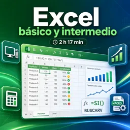 Imagen del curso gratis Excel básico y intermedio