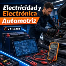 Imagen del curso gratis Electricidad y Electrónica Automotriz