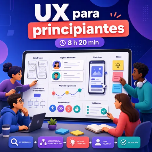 Imagen del curso gratis UX para principiantes