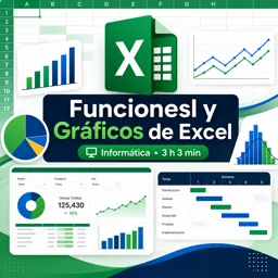 Imagen del curso gratis Funcionesl y Gráficos de Excel